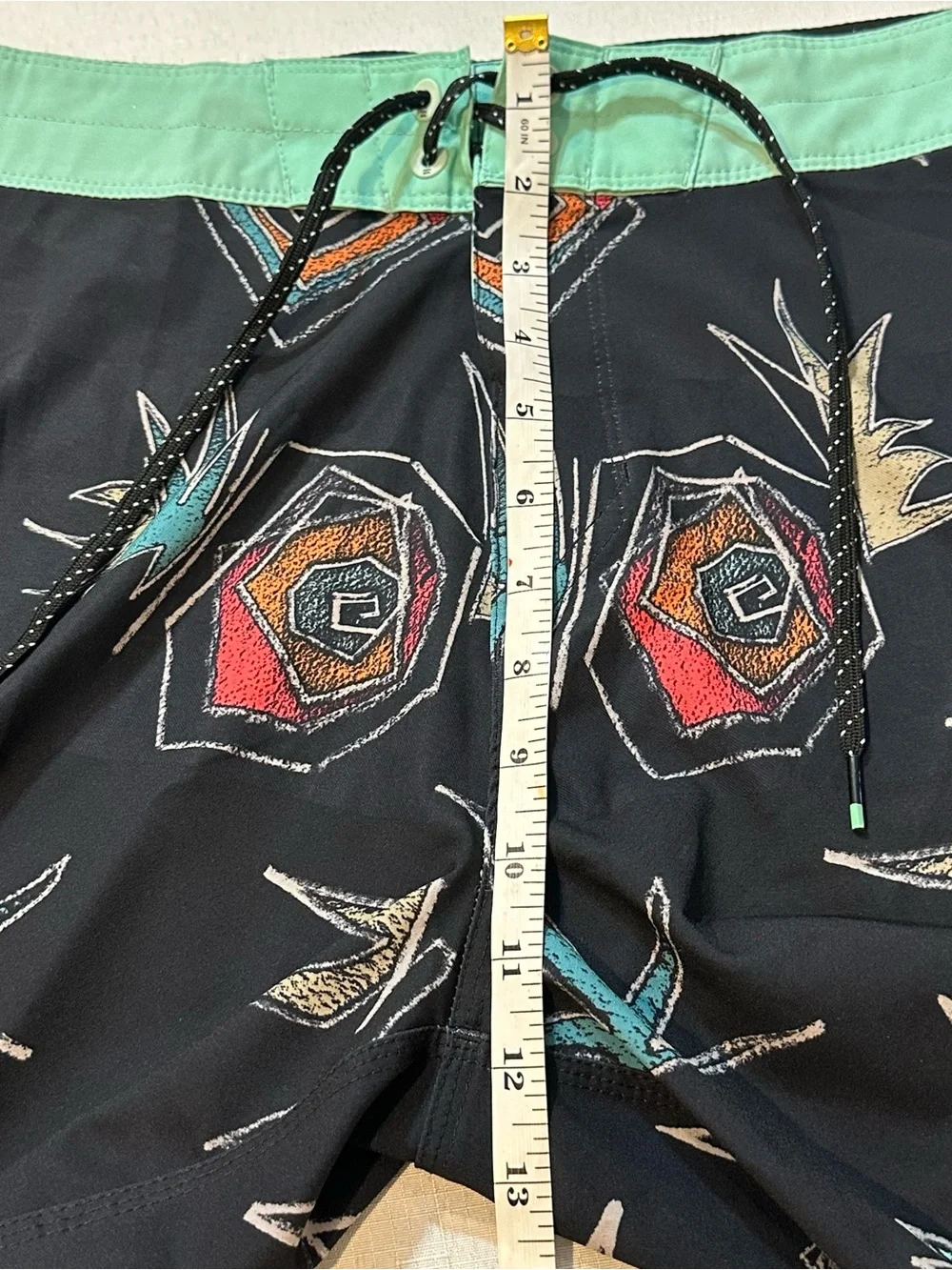Billabong Recycler Sundays Airlite Board Shorts Men’s Size 34 Black & Mint